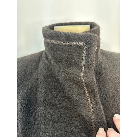 Vintage Studio by Searle Alpaca wool coat brown size medium - Picture 3 of 12